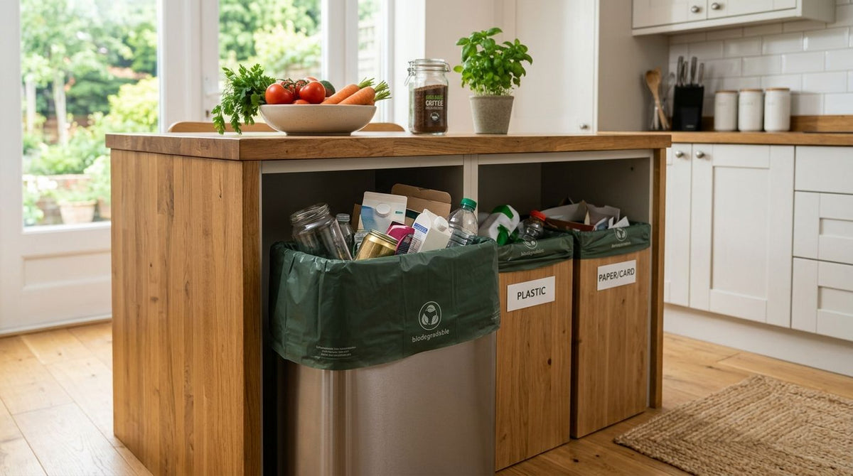 Best eco friendly bin bags for kitchen recycling