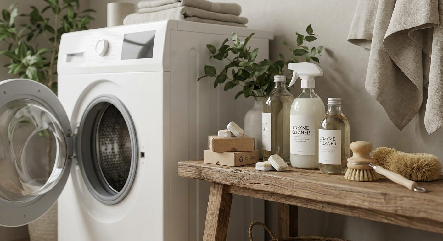 Best enzyme washing machine cleaners for eco laundry