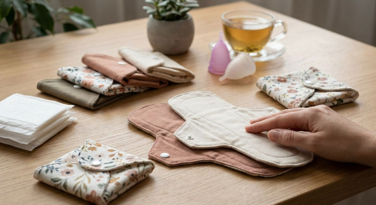 Best reusable sanitary pads for beginners switching from disposable