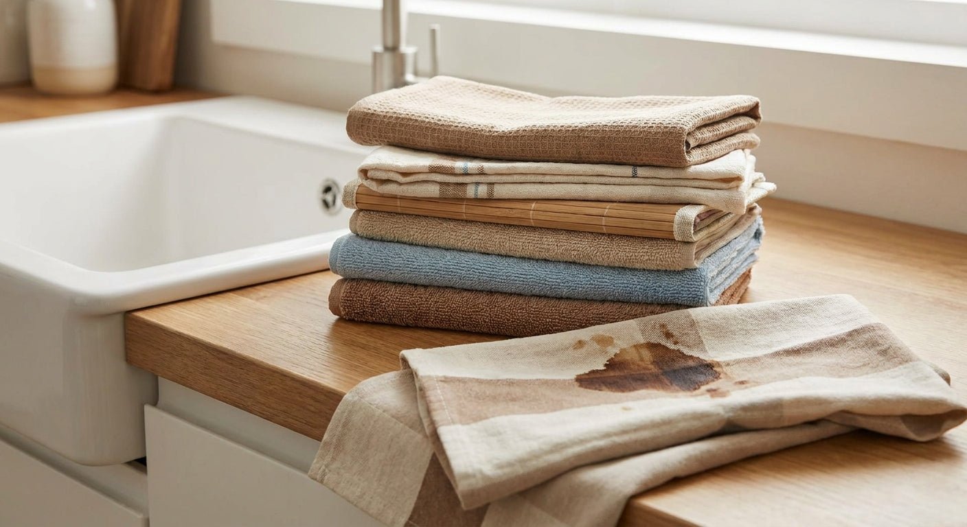 Best reusable kitchen towels for spills and stains