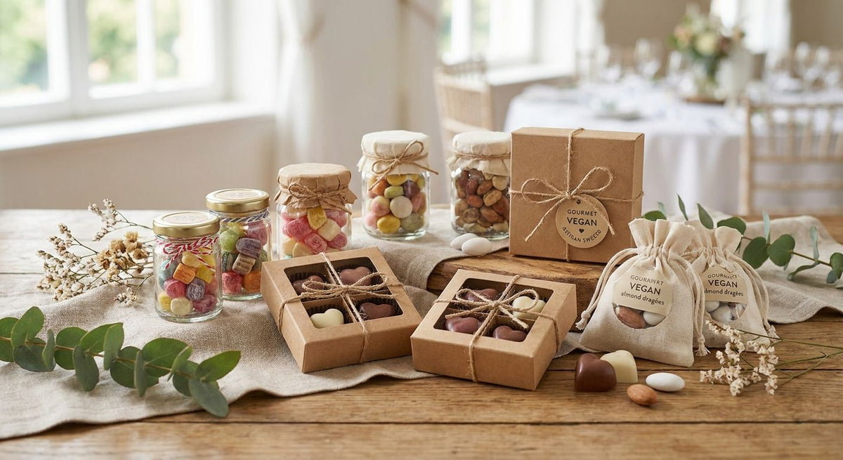 Best vegan sweets for wedding favours