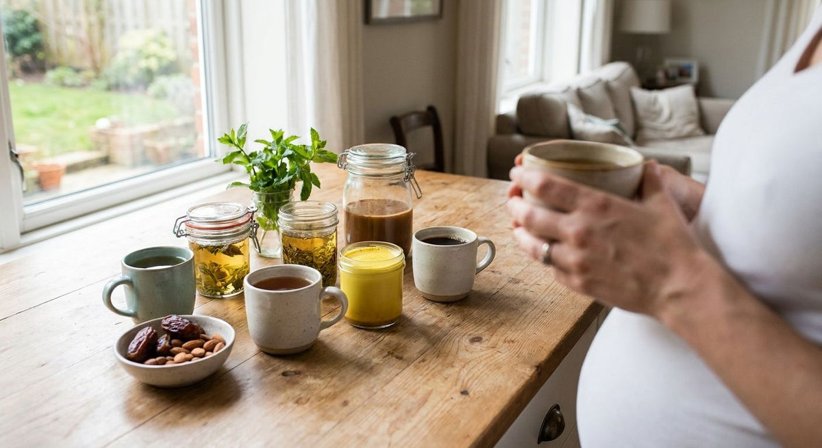 Coffee alternatives for pregnancy and reducing caffeine