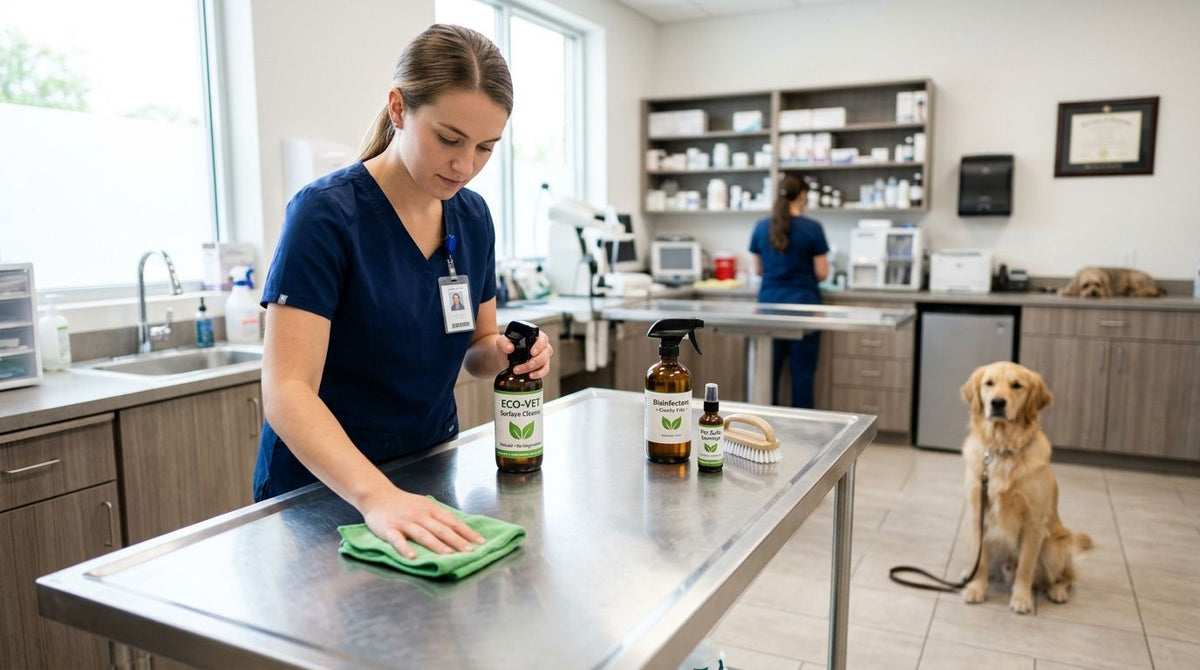 Eco friendly cleaning products for veterinary clinics