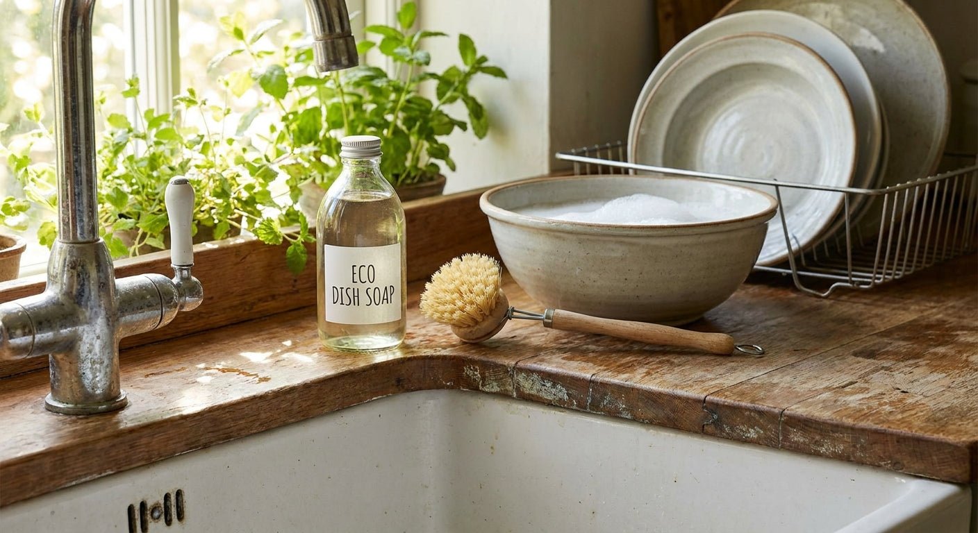 Eco dish soap for hard water areas