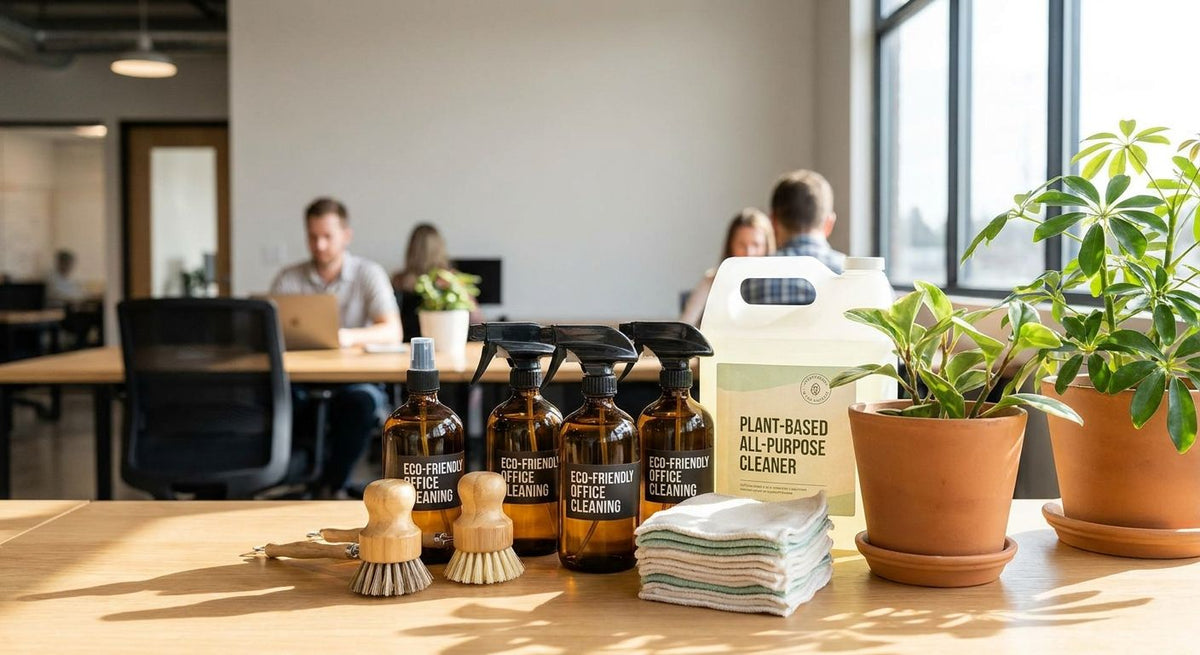 Eco friendly cleaning products for offices and coworking spaces