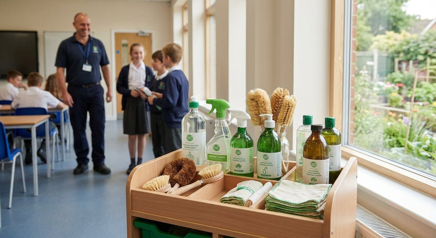 Eco friendly cleaning products for schools