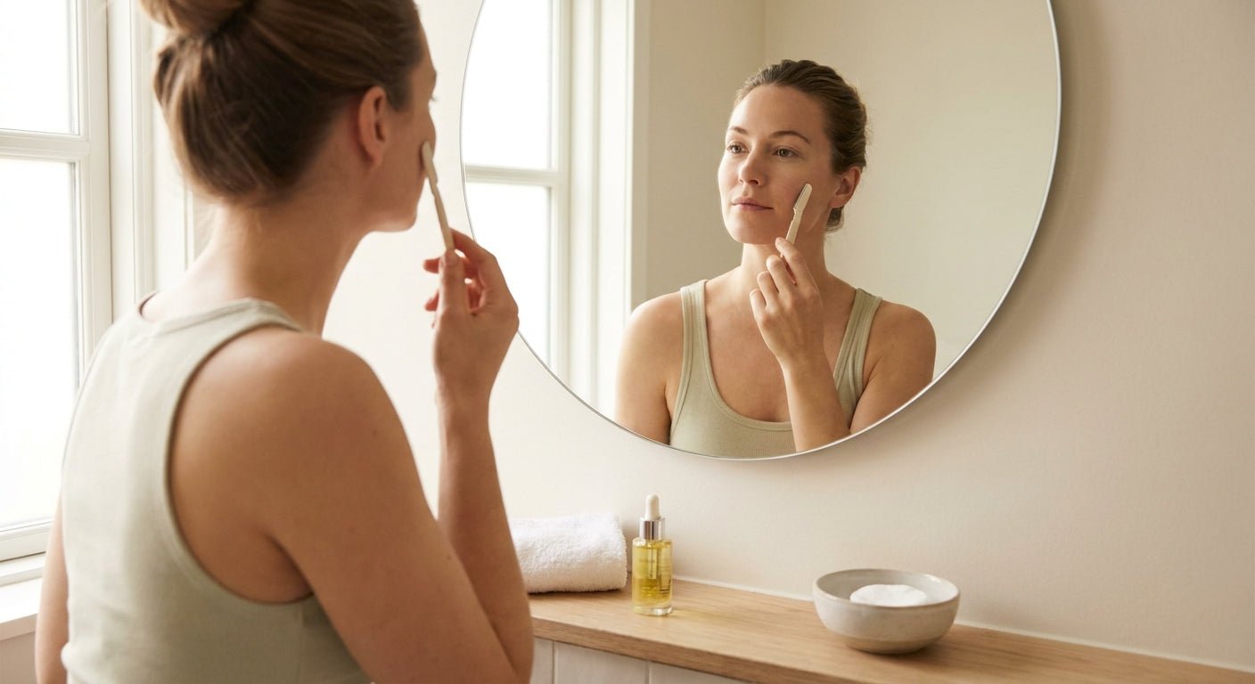 How to dermaplane safely at home