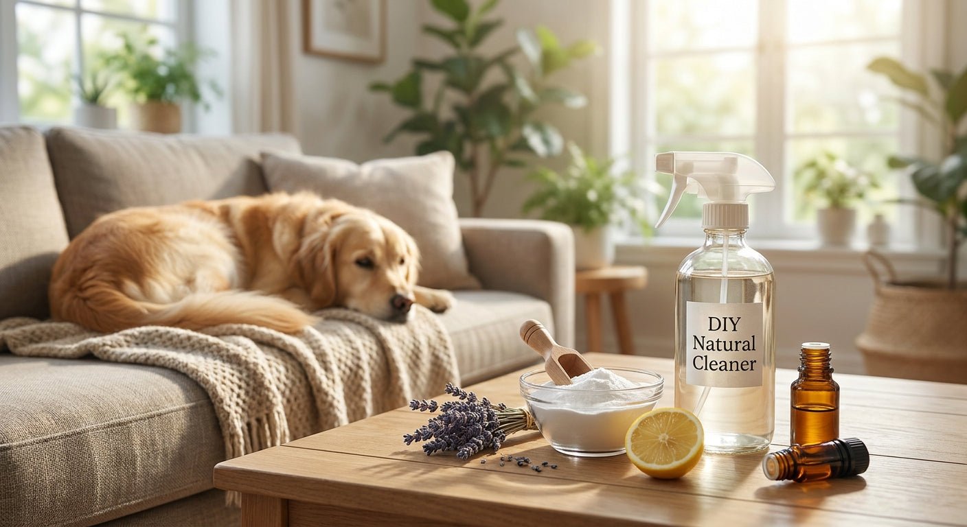 How to remove pet odour naturally at home