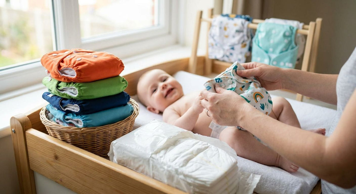 How to switch from disposable to reusable nappies