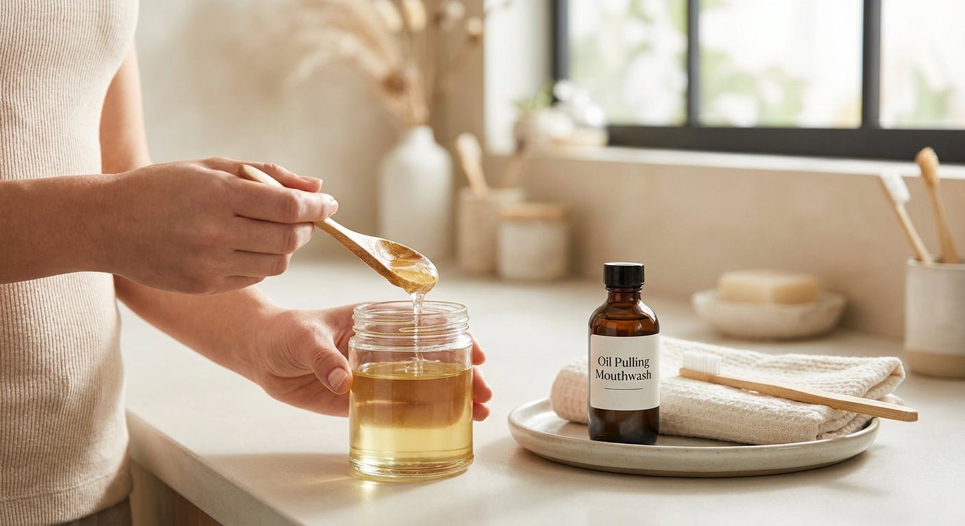 How to use oil pulling mouthwash for oral health