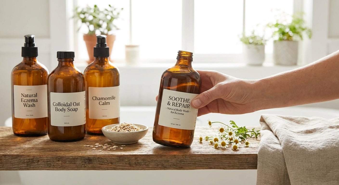 Natural body wash for eczema