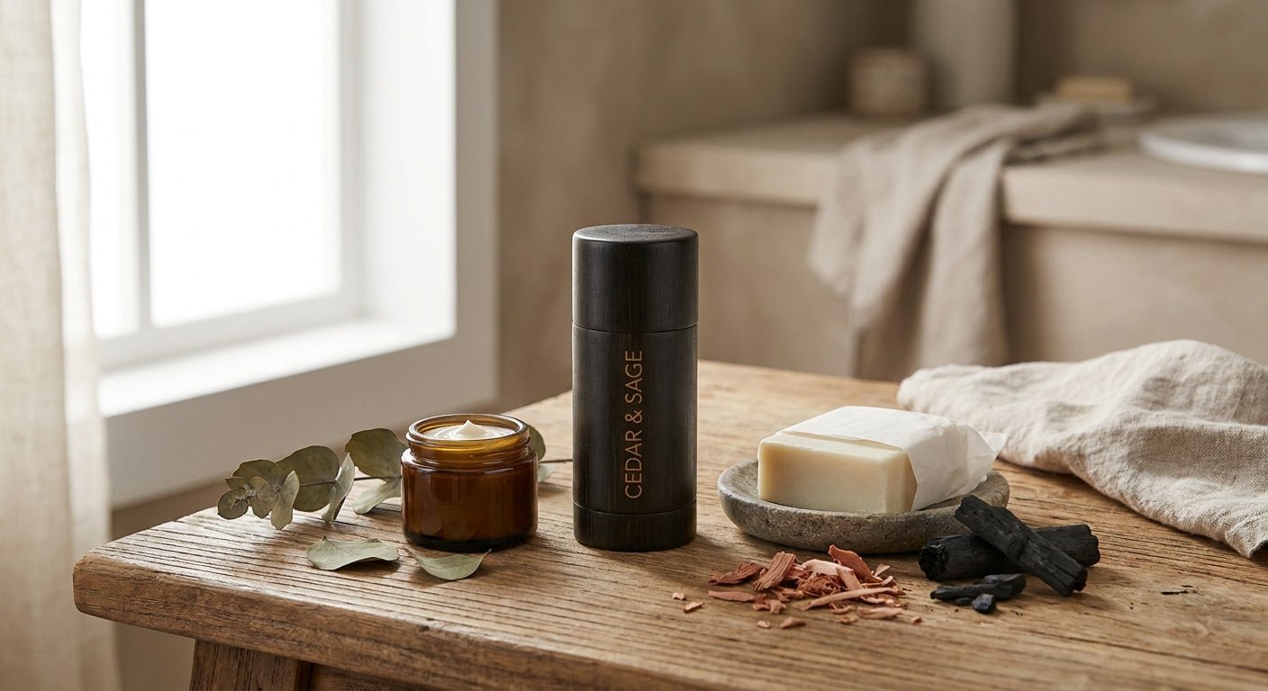 Natural deodorant for men