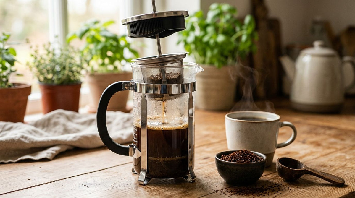 Reusable coffee filters for French press brewing