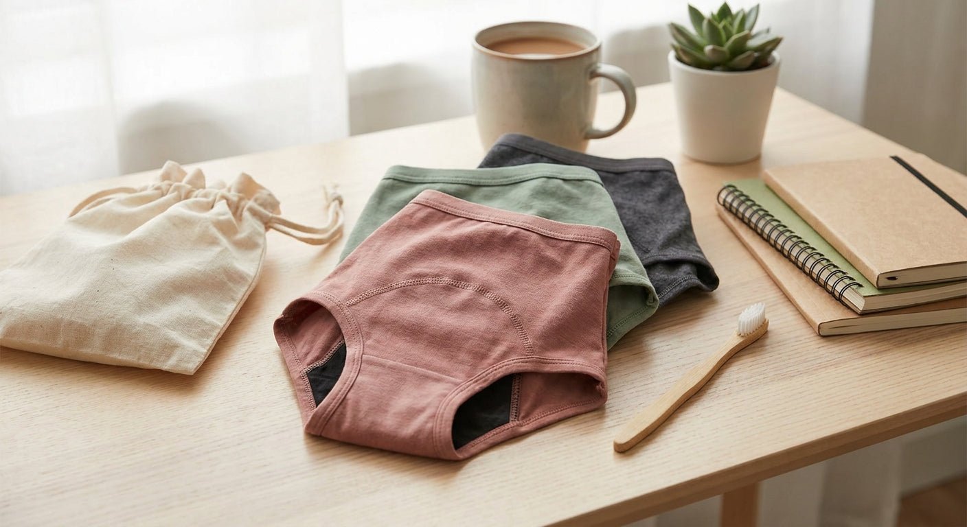 Reusable period pants for teens