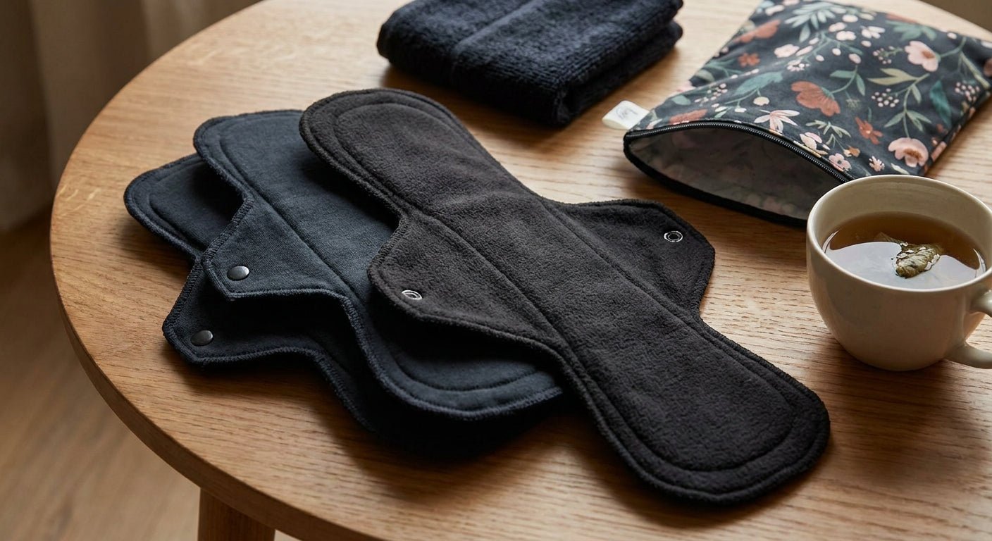 Reusable sanitary pads for heavy flow nights