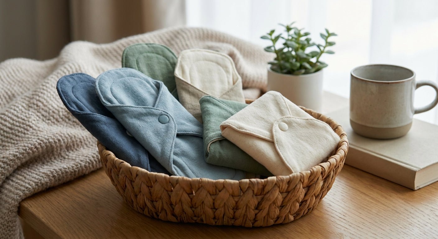 Reusable sanitary pads for perimenopause