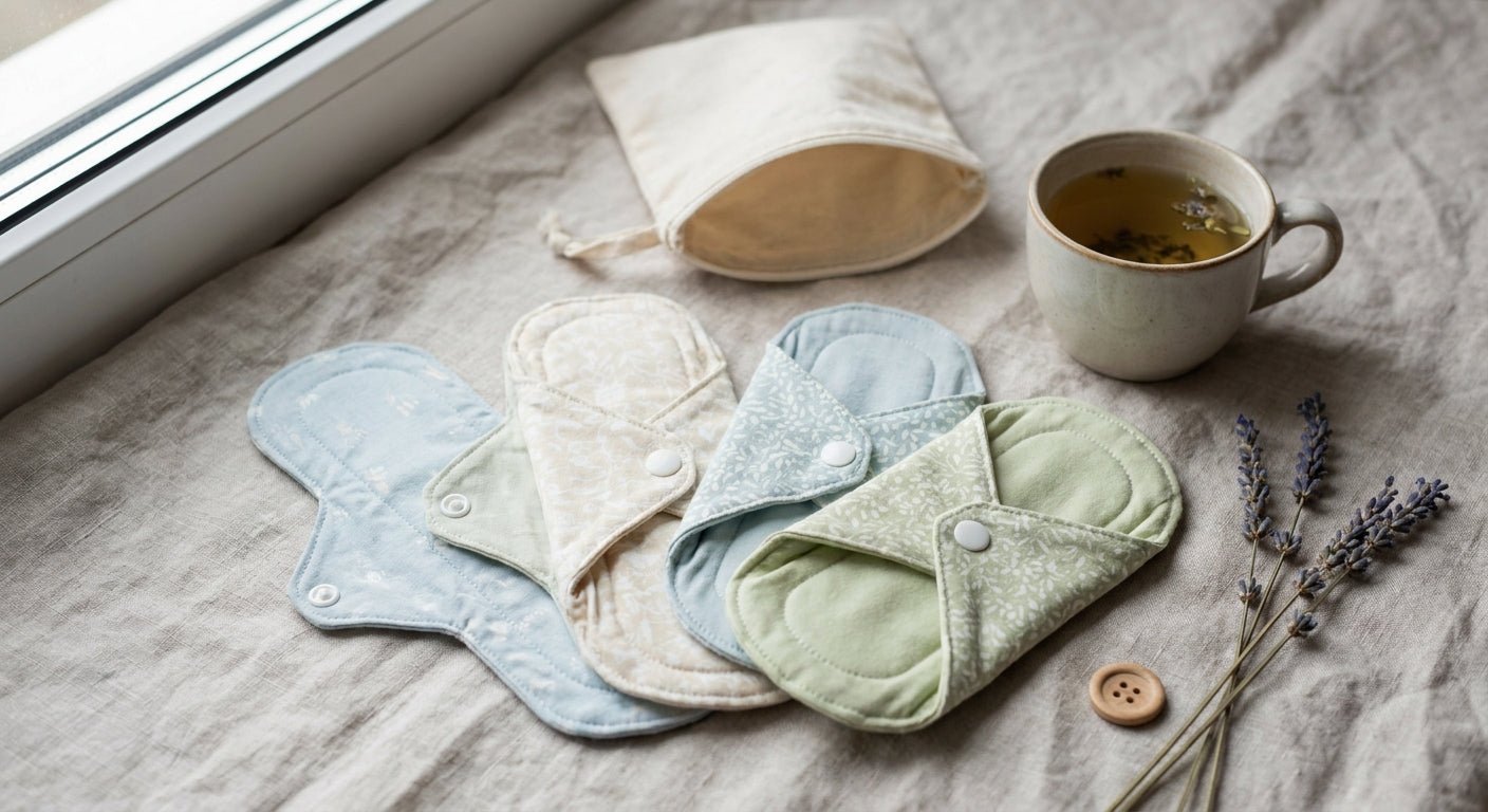 Reusable sanitary pads for light flow days