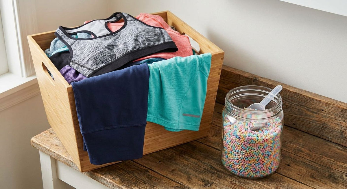 Scent boosters for gym kit and sportswear