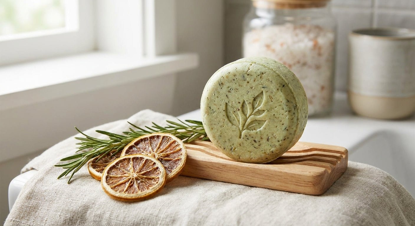 Shampoo bar for oily hair