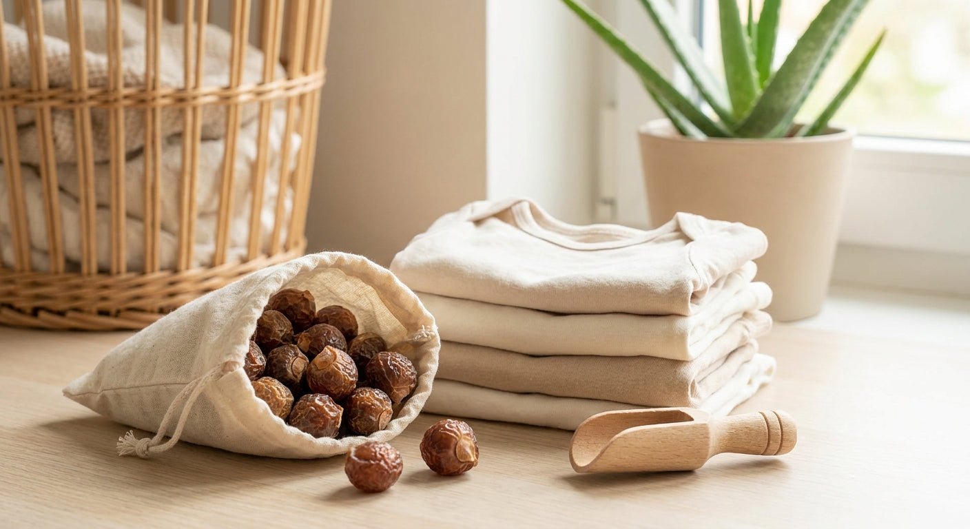 Soap nuts for sensitive skin baby laundry