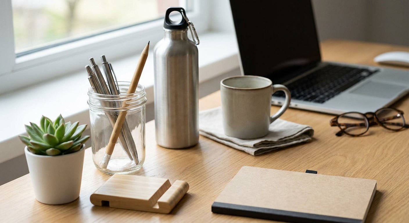 Zero waste swaps for office desks
