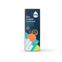 Eco Copper Scourers 3-Pack | Recyclable Antibacterial Scrubbers