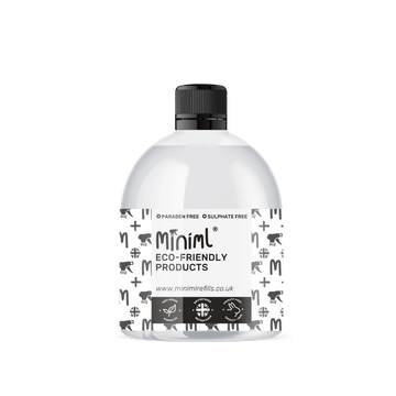 Reusable Short Bottle 500ml | PET Plastic Refill Bottle with Cap