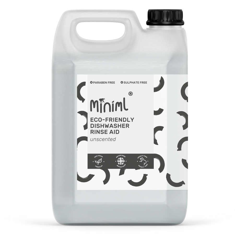 Rinse Aid – 5L Eco Refill for Streak-Free Dishwasher Drying