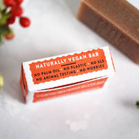 Natural Vegan Christmas Soap Bar – Cinnamon Gingerbread Scent