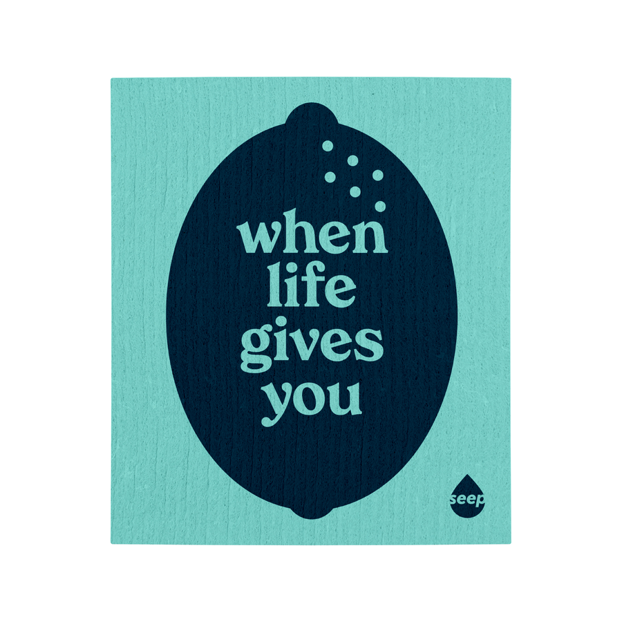 Compostable Sponge Cloths 4-Pack | Colourful Eco Cleaning Cloths