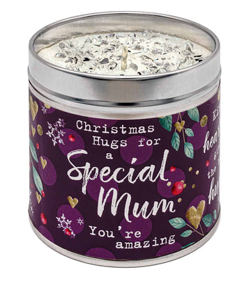 Just Because Festive Candle – Special Mum (Cranberries & Orange Scent)