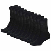 Sock Stack Kids Athletic Socks Pack of 10 Pairs Cushioned Breathable Moisture-Wicking