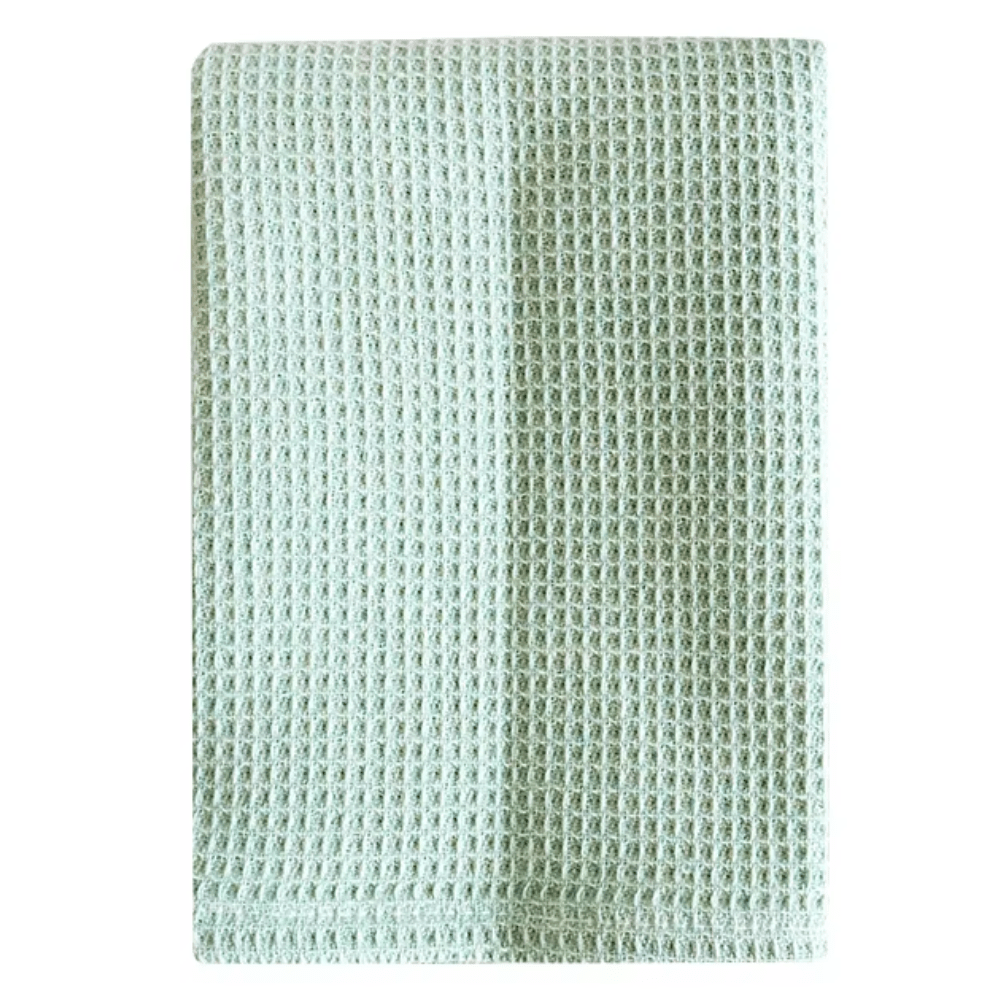 100% Cotton Waffle Weave Cleaning Towels - 4 Pack | Absorbent & Durable Towels for Kitchen & Home - REGN