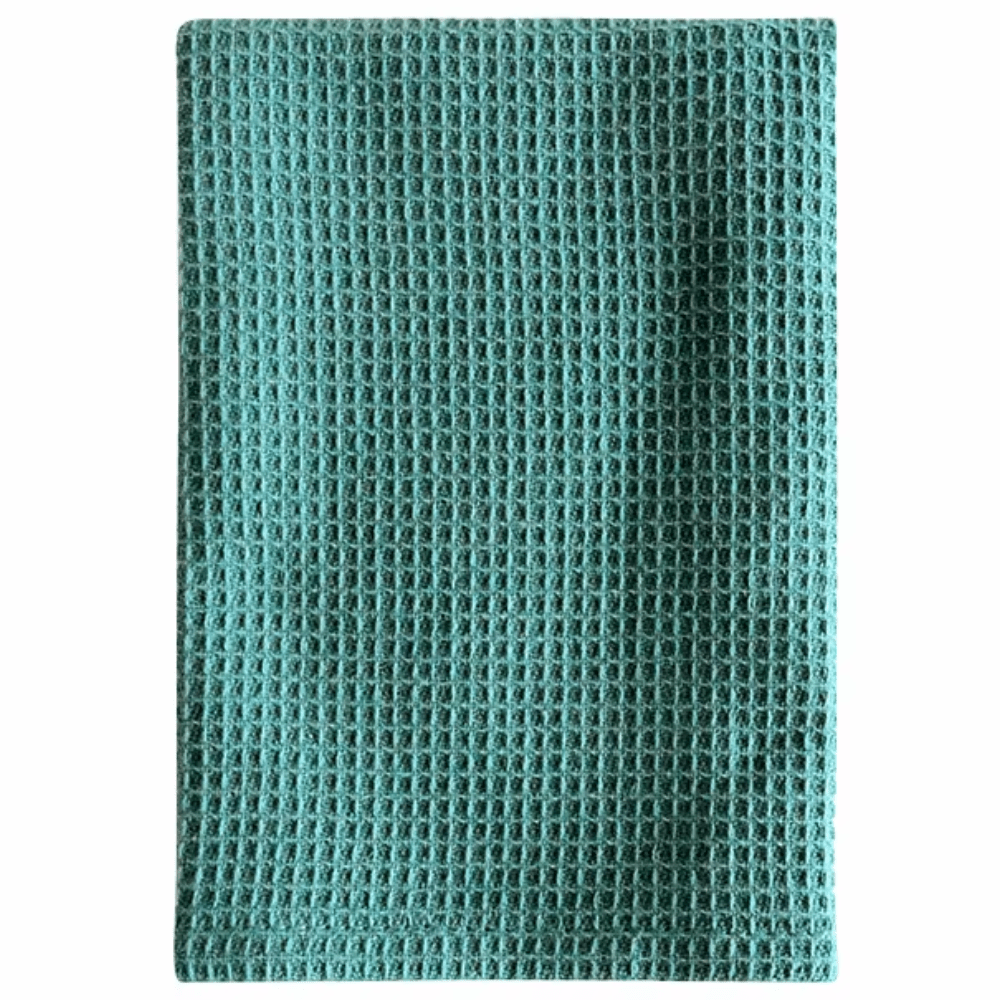 100% Cotton Waffle Weave Cleaning Towels - 4 Pack | Absorbent & Durable Towels for Kitchen & Home - REGN
