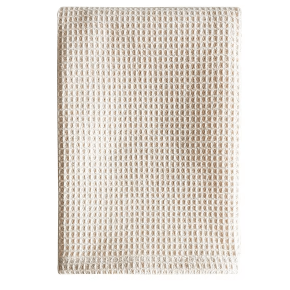 100% Cotton Waffle Weave Cleaning Towels - 4 Pack | Absorbent & Durable Towels for Kitchen & Home - REGN