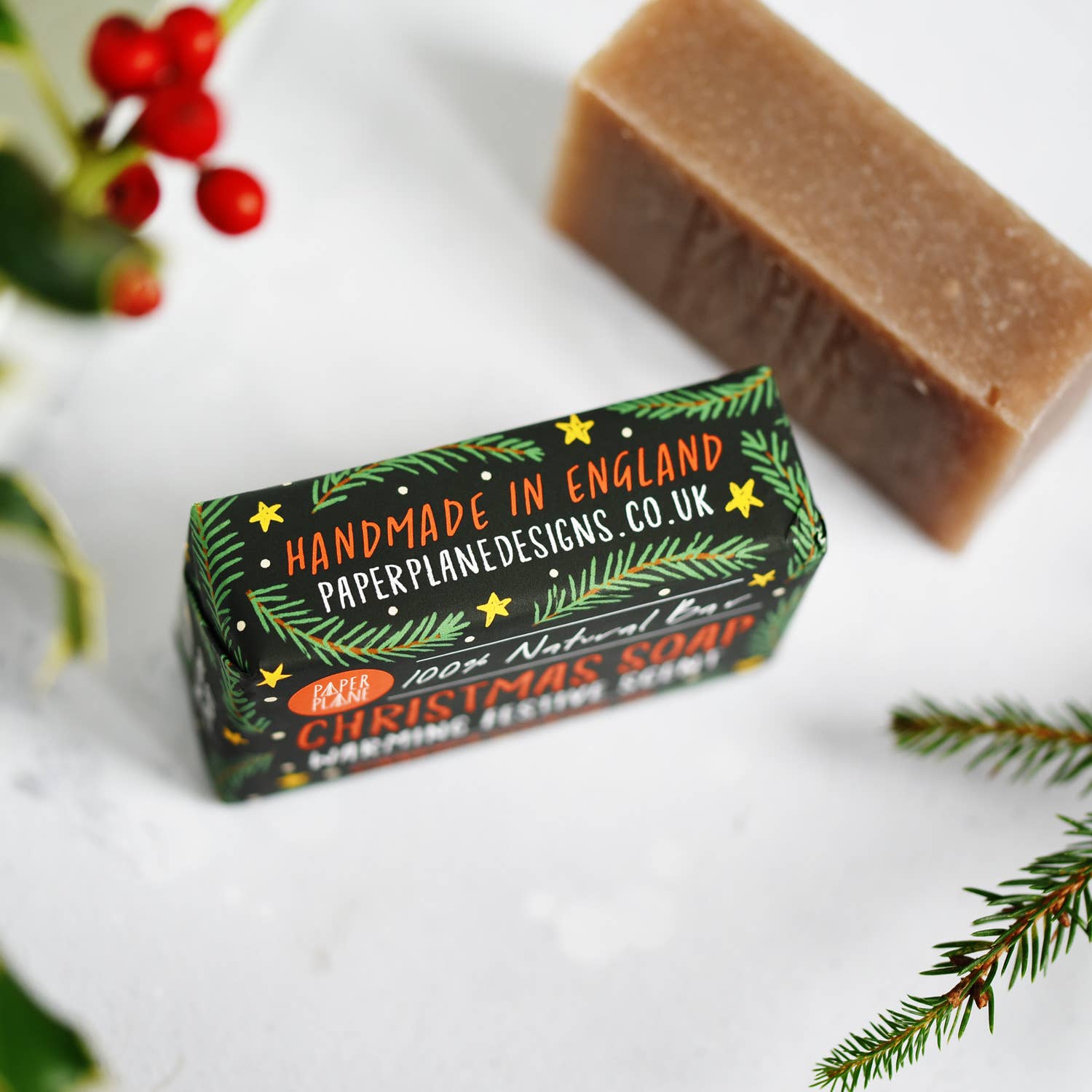 100% Natural Vegan Christmas Soap Bar – Cinnamon - REGN