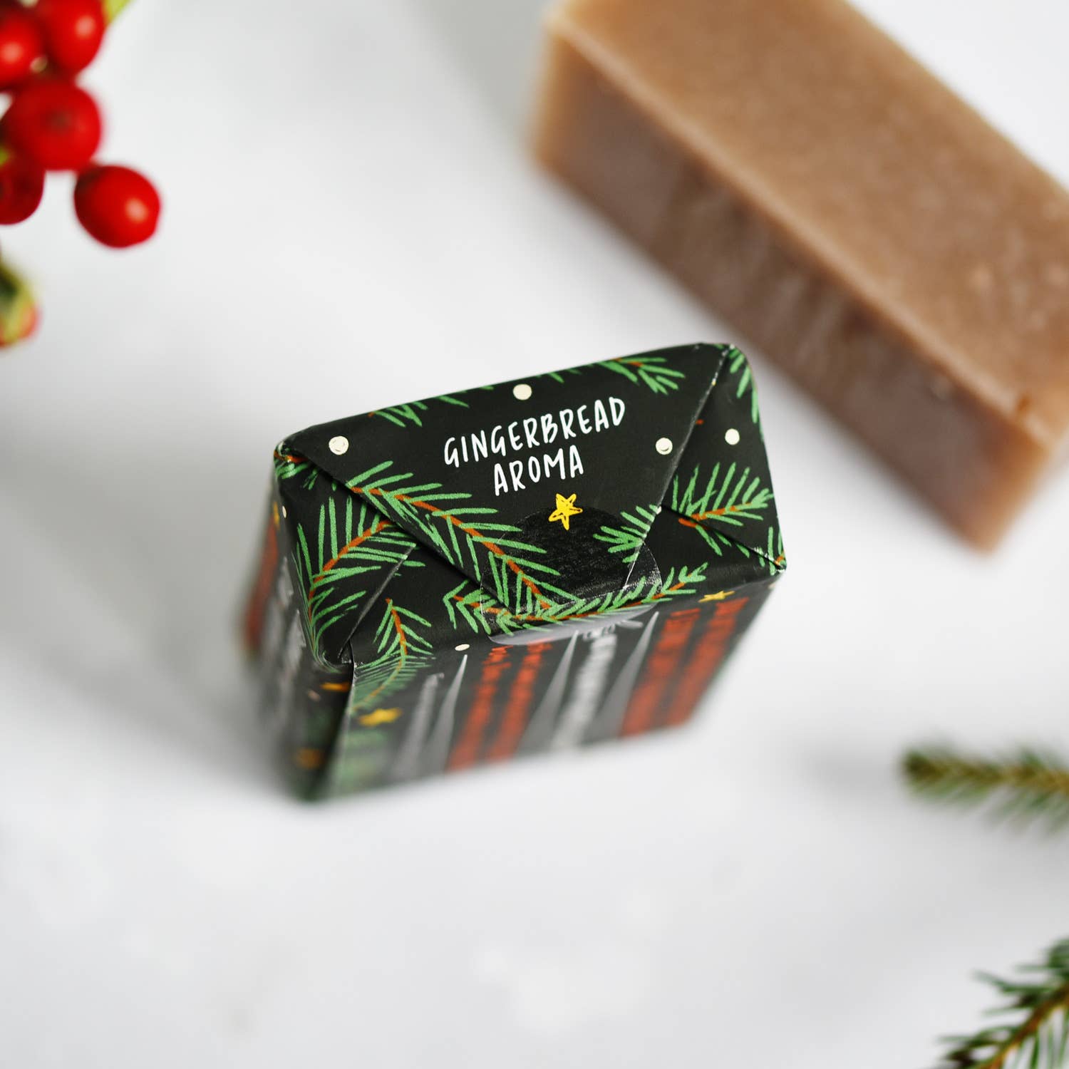 100% Natural Vegan Christmas Soap Bar – Cinnamon - REGN