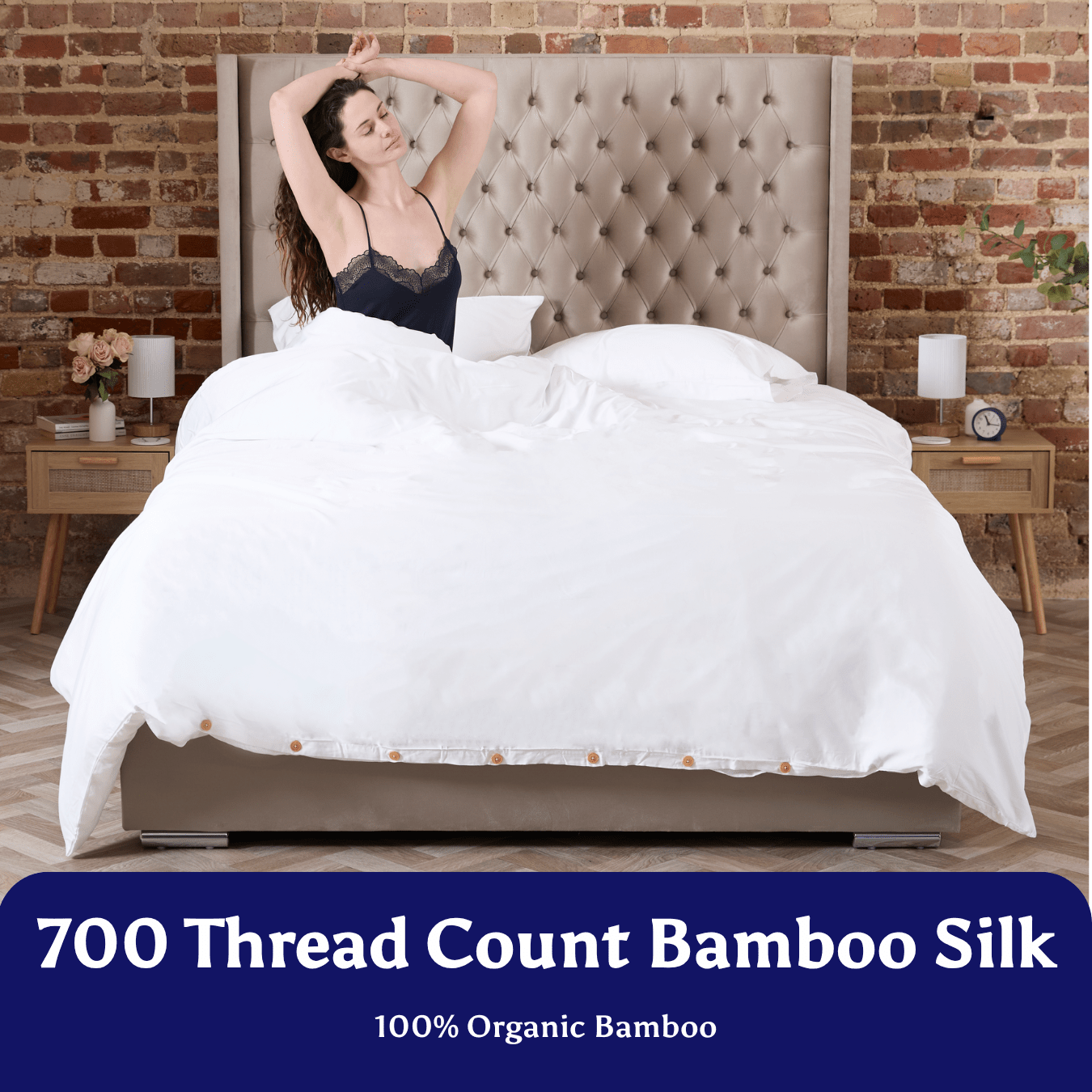 100% Organic Bamboo Flat Bed Sheets - REGN