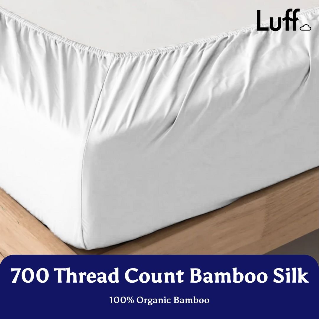 100% Organic Bamboo Silk Deep Fitted Sheet - REGN