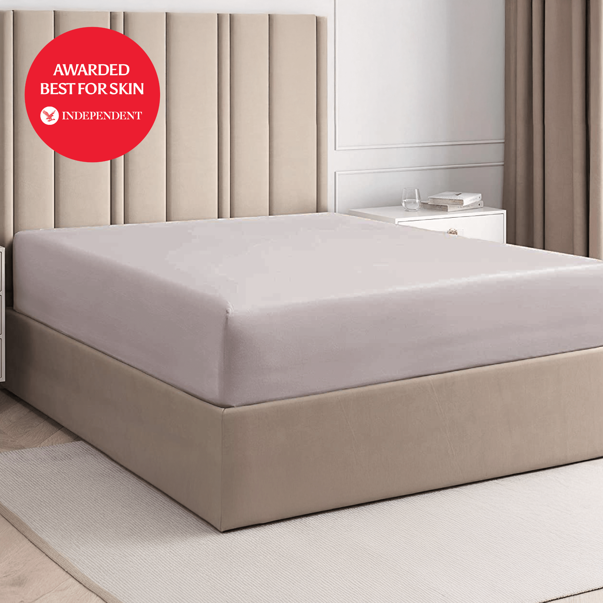 100% Organic Bamboo Silk Deep Fitted Sheet - REGN
