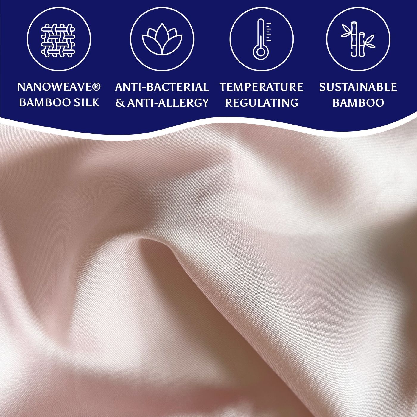 100% Organic Bamboo Silk Pillowcases (2 Pack) - REGN