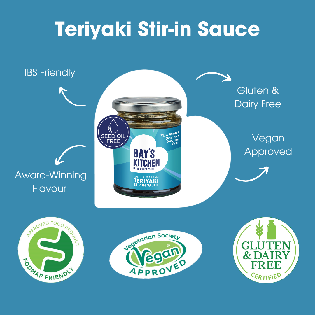 Teriyaki Stir-in Sauce 260g – Gluten Free, Vegan & Low FODMAP Japanese Style Sauce