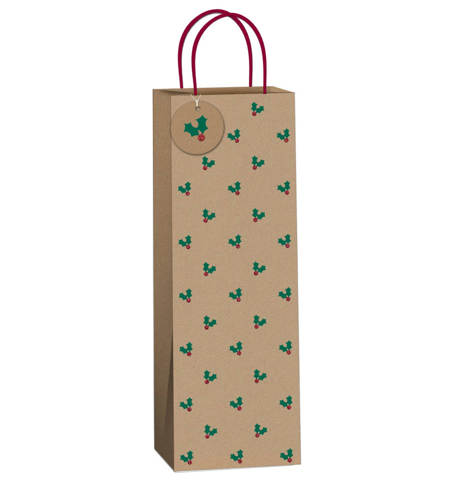 Christmas Gift Bags with Eco Biodegradable Glitter – Festive FSC™ Kraft