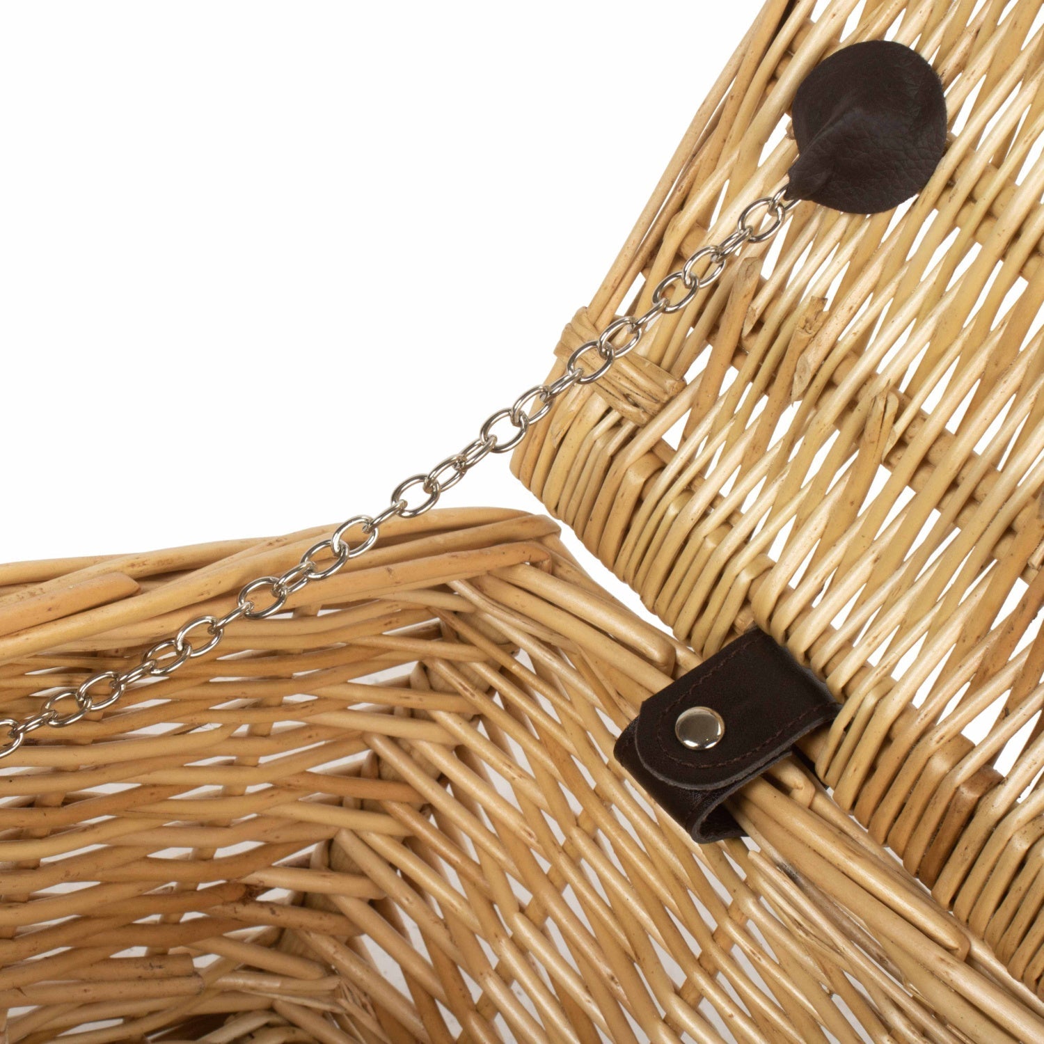 14 Inch Buff Willow Wicker Hamper - REGN