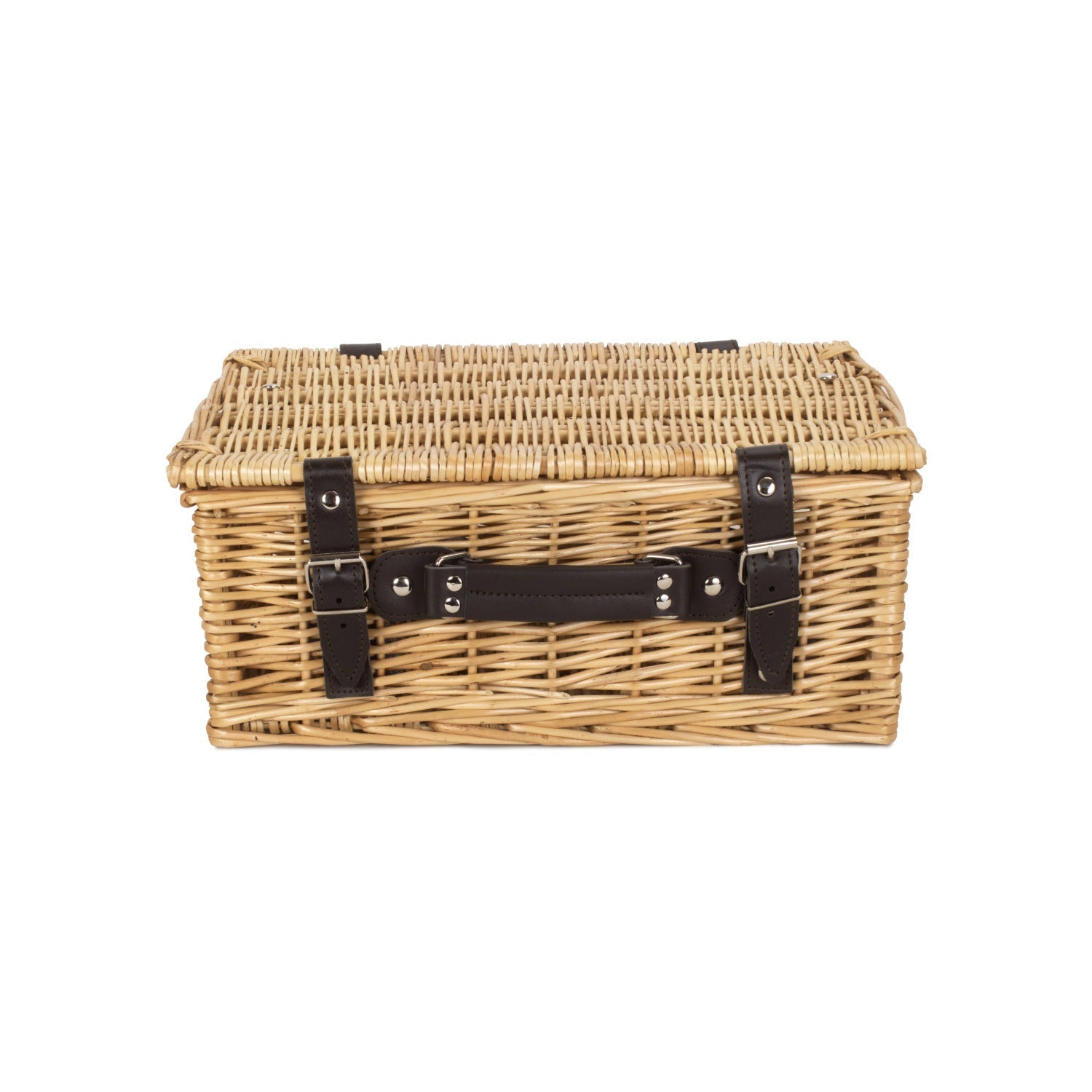 14 Inch Buff Willow Wicker Hamper - REGN