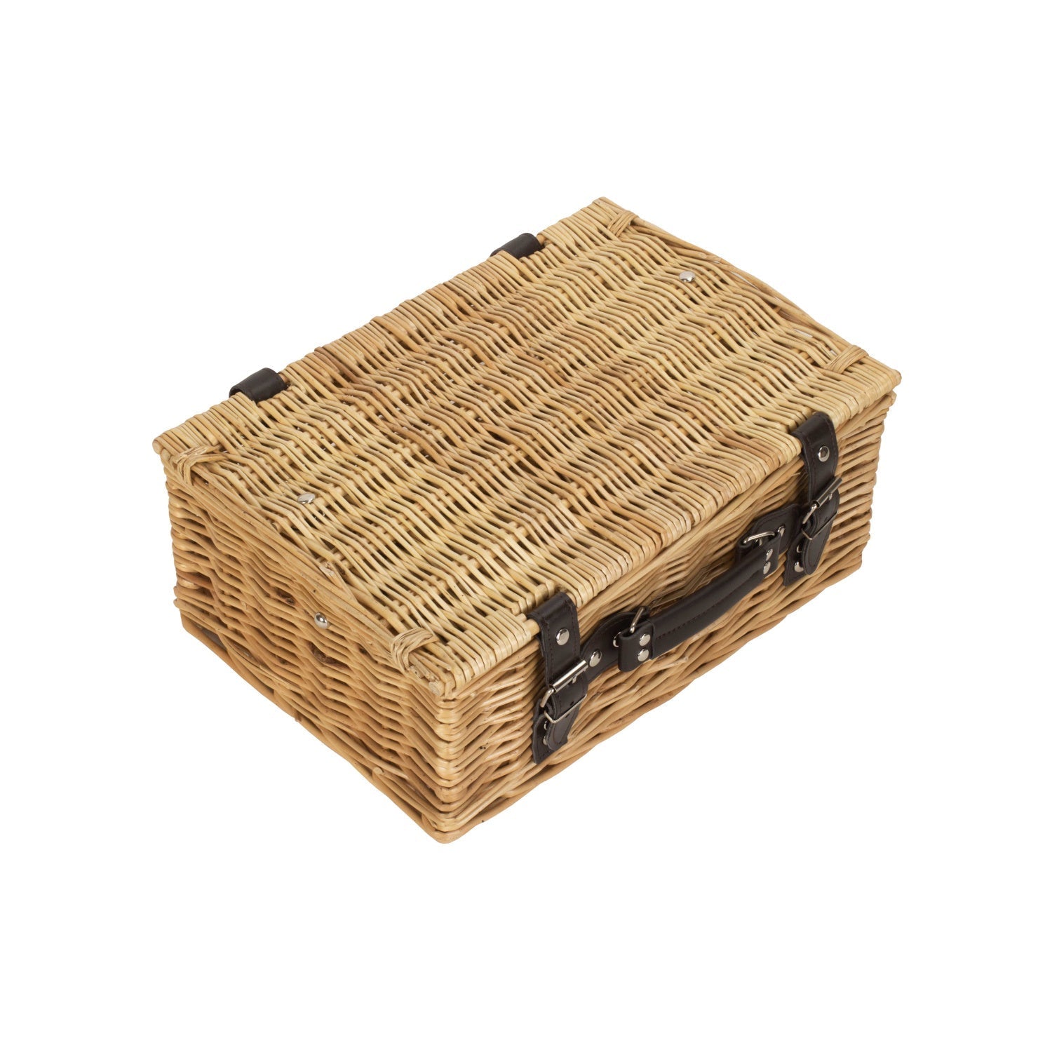 14 Inch Buff Willow Wicker Hamper - REGN