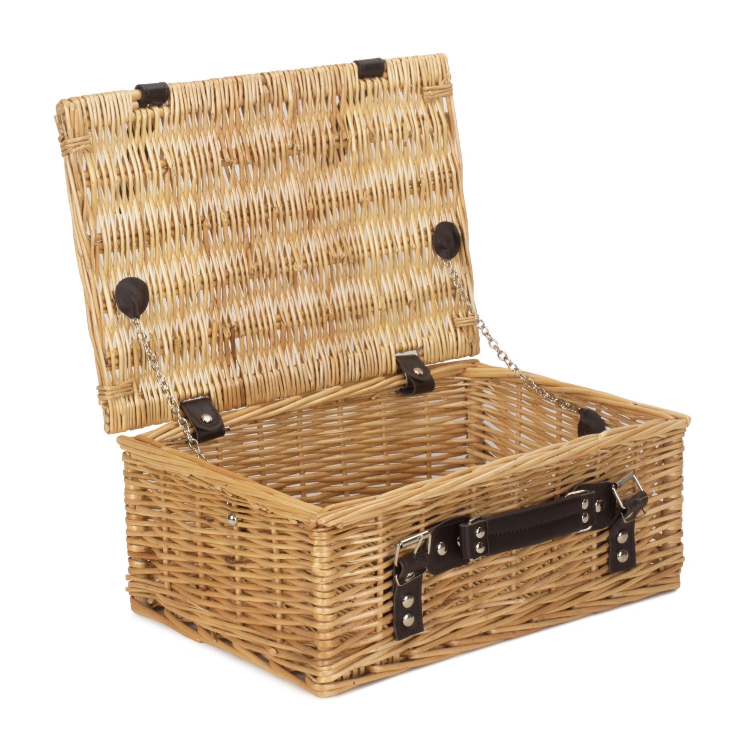 14 Inch Buff Willow Wicker Hamper - REGN