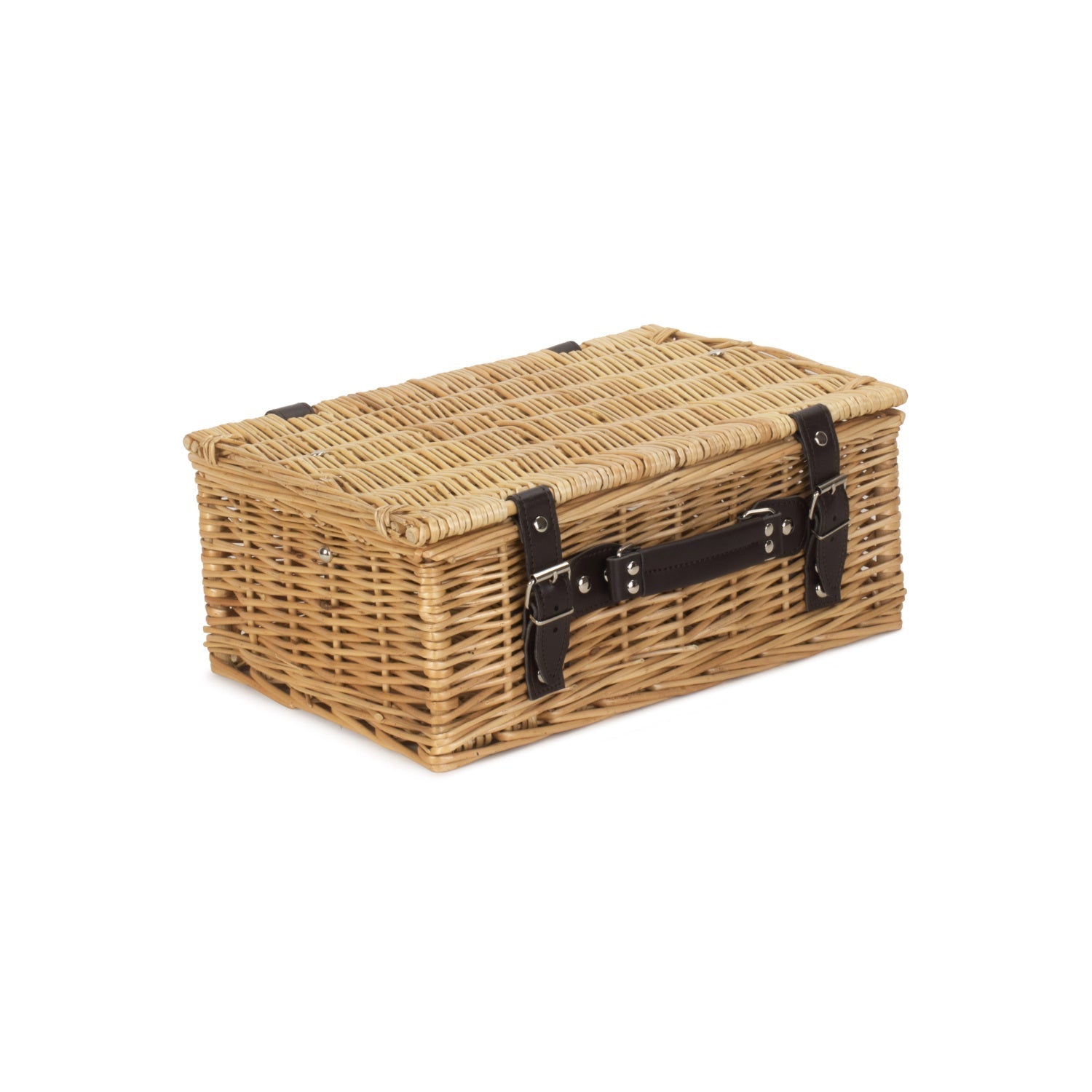 14 Inch Buff Willow Wicker Hamper - REGN