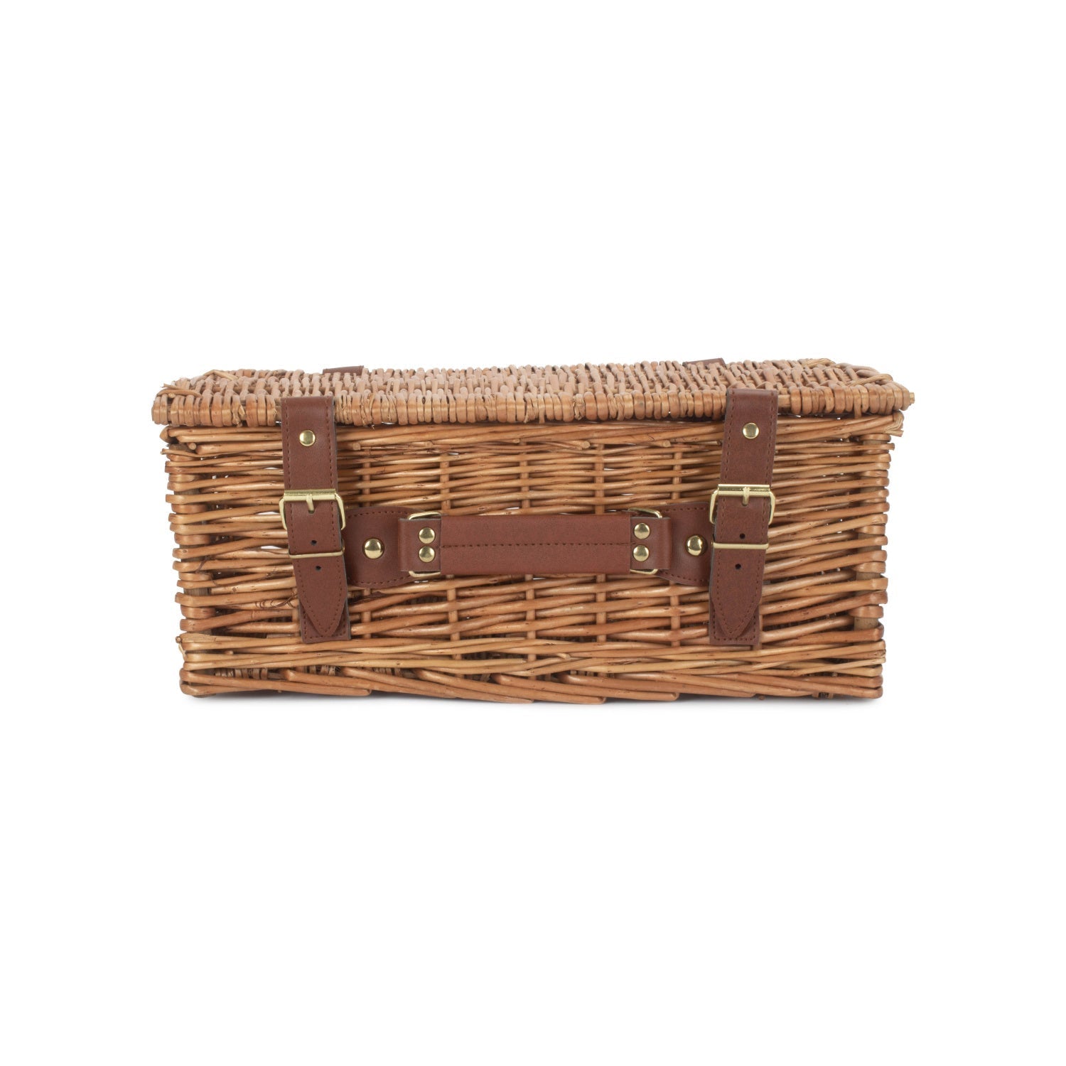 14 Inch Light Steamed Willow Hamper - REGN