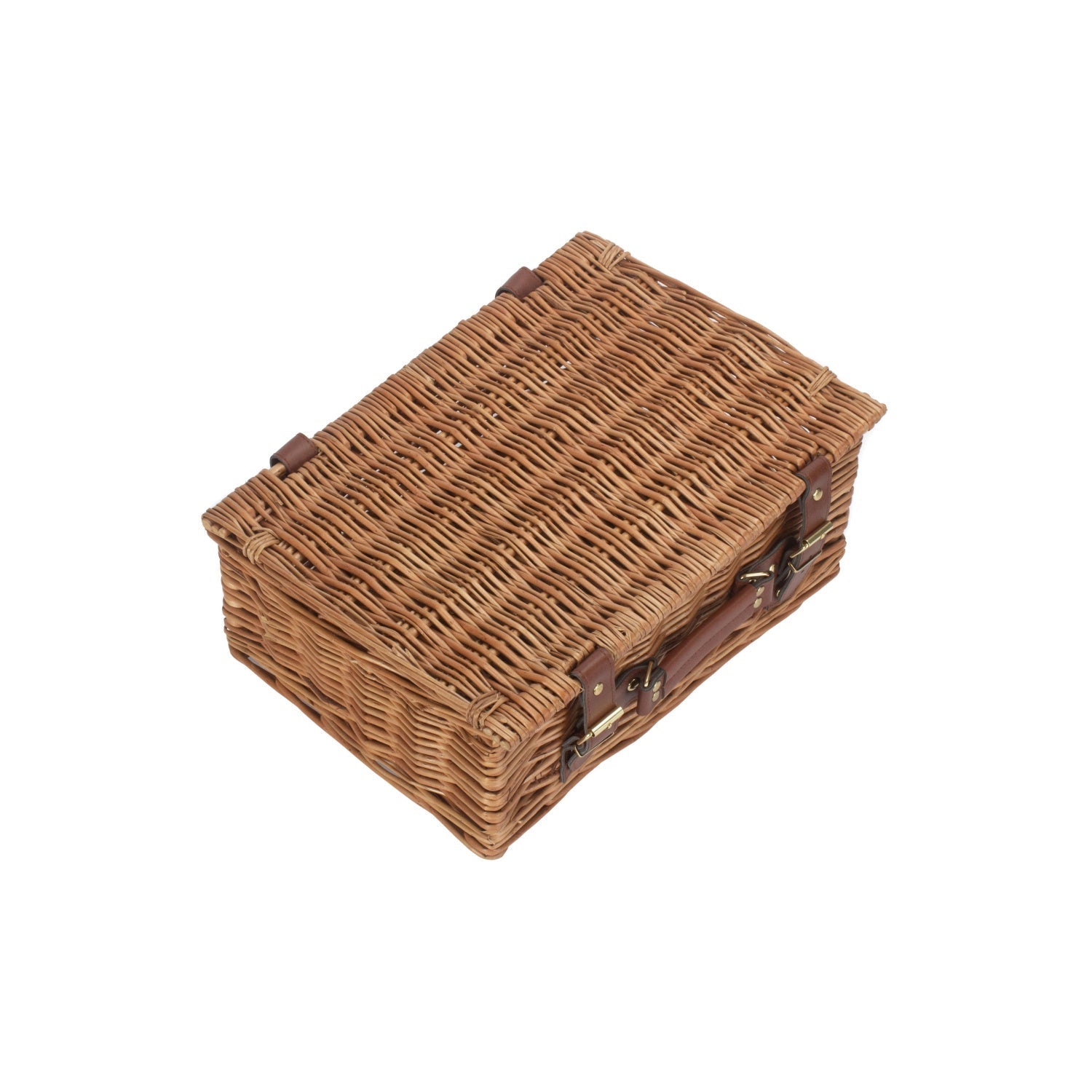 14 Inch Light Steamed Willow Hamper - REGN